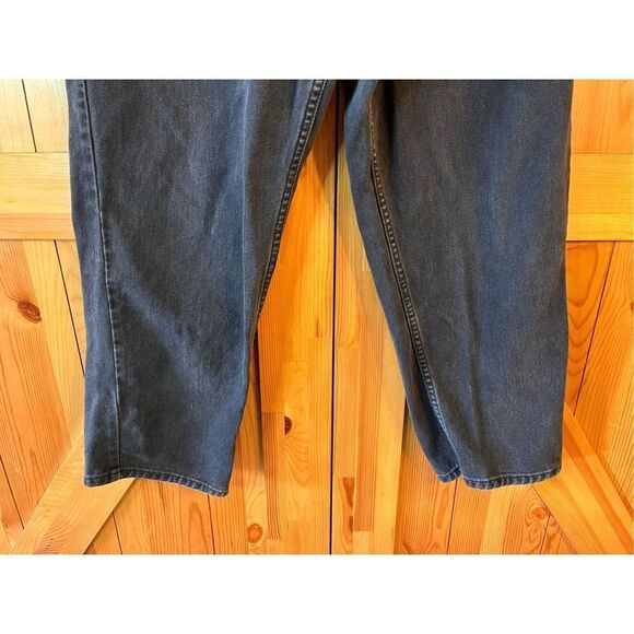 L.L. Bean Women's Relaxed Fit Jeans Black Double L Vintage Size 16P (2077) - Picture 2 of 8